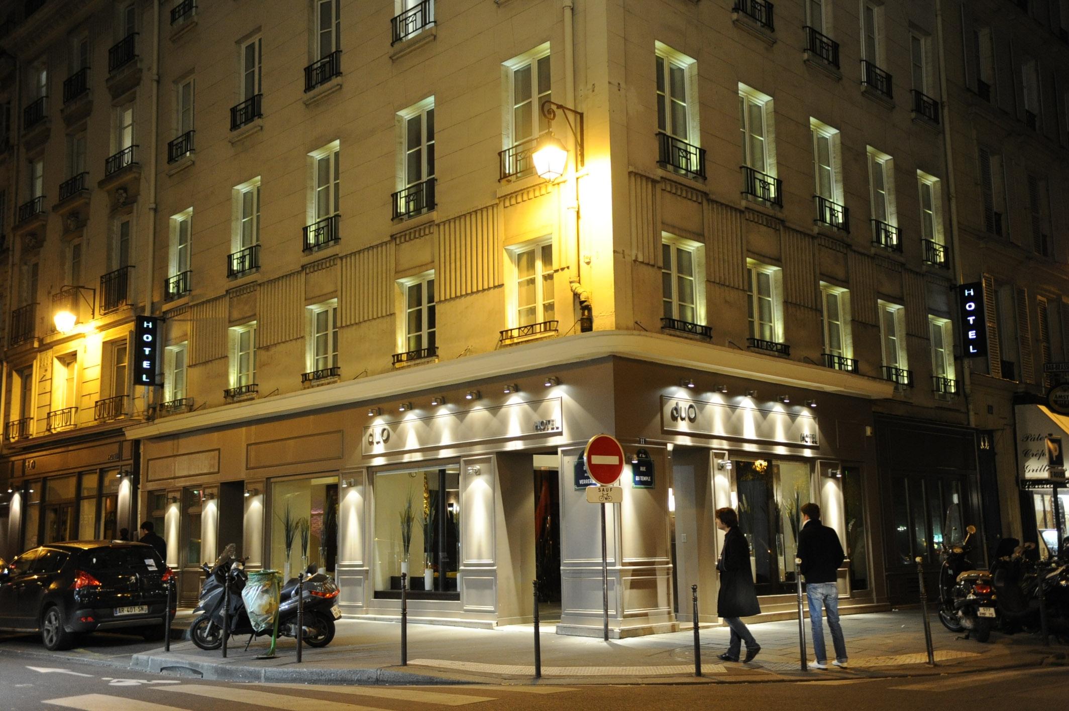 Hôtel Duo Paris Exterior foto
